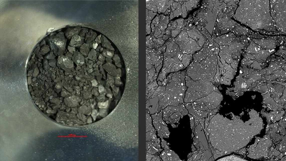 Вчені дістали першу партію ґрунту астероїда Рюгу
